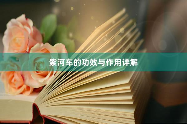 紫河车的功效与作用详解